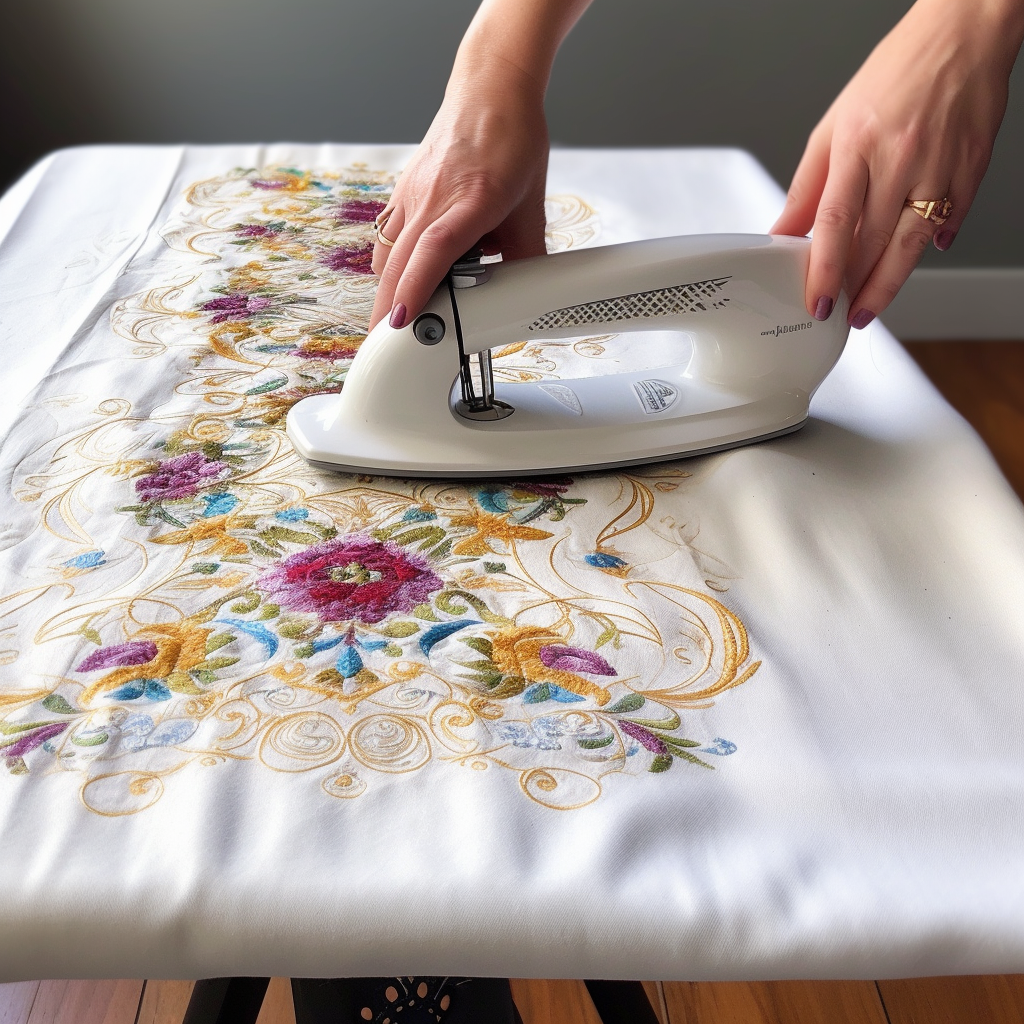 How To Iron Embroidery Projects And Embroidered Clothes