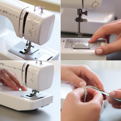 Threading the MagicFly Sewing Machine 