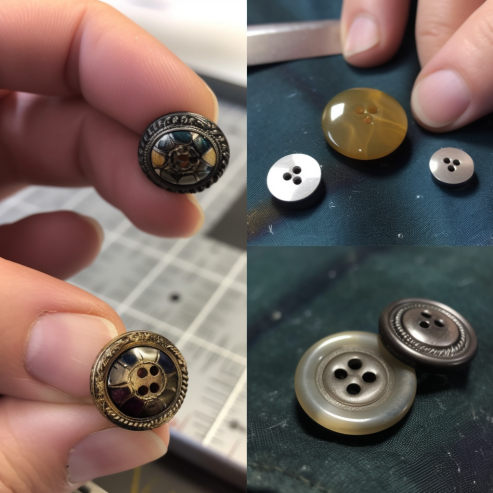 Brass Sew On Shank Button