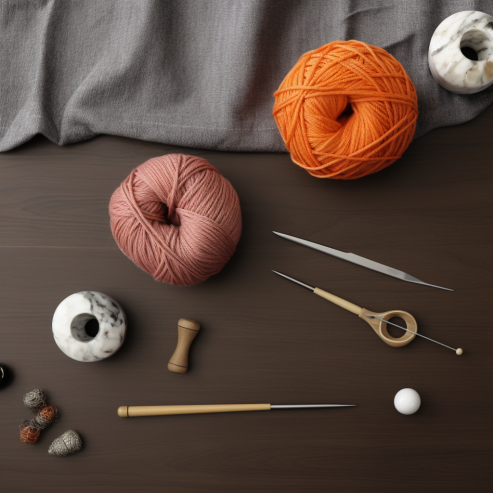 How to roll yarn into a ball 